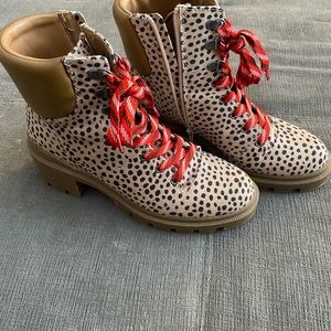 Cheetah Boots Size 9.5